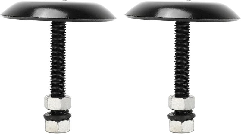 Practical Replacement Part Snow Plow Skid Shoes Kit with and Washers for 2873423 SportsmanRanger 2pcs Dualpoints of Heavy Duty Steel Gloss Black Powders Coating - Image 4