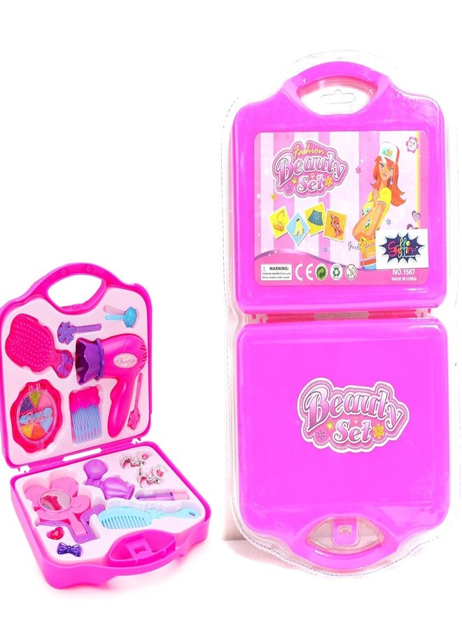 Lattice Beauty Set for Girls, Pink - Image 2