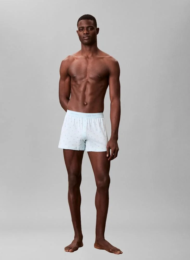 CALVIN KLEIN  3 Pack Of Knitted Boxers for Men | Best Price UAE