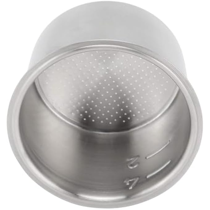 Bukela 51Mm Stainless Steel Coffee Filter Basket 4 Cup Single Wall Non Pressurized Please Check Size And Shape Carefully - Image 2