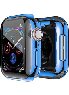 Techmaster Apple Watch 4 5 6 40 mm Silicone Cover Case Screen Protector 