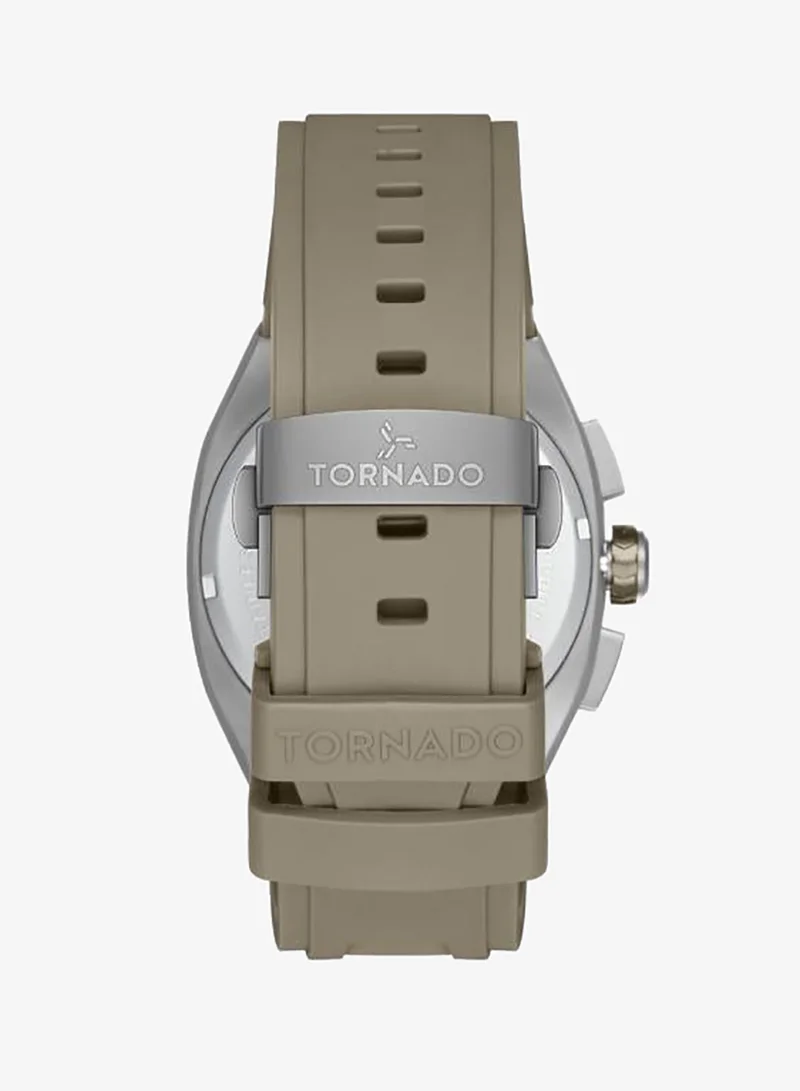 Tornado  Men's Rubber Strap Chronograph Watch T26102-XREL - 42mm mm for Men | Best Price UAE