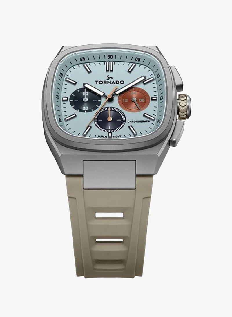 Tornado  Men's Rubber Strap Chronograph Watch T26102-XREL - 42mm mm for Men | Best Price UAE