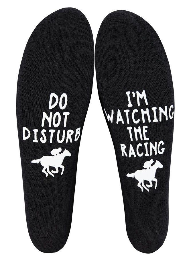 يودوبي جوارب قطنية مخصصة لسباق الخيل من Udobuy، فكرة هدية مميزة، تصميم حسب الطلب، هدية مثالية لعيد الأب، عيد الميلاد، أو كهدية صغيرة. - Image 1