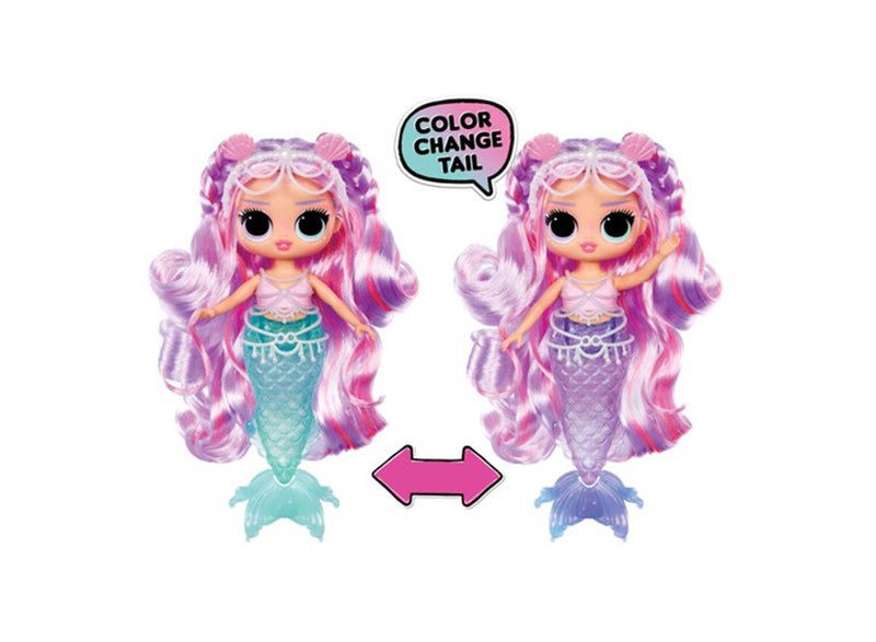 L.O.L. SURPRISE! Tweens Mermaid Doll Lana Marine with Color Change Tail & Fin, Accessories, Movable Waist, Tiara, Fashion Outfit, Display Pose, Bath Play, Collectable Mermaid Toy for Kids - Image 4
