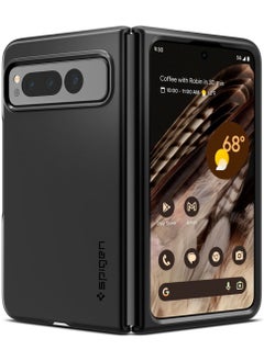 Spigen Thin Fit for Google Pixel Fold Case Cover (2023) - Black  - Image 1