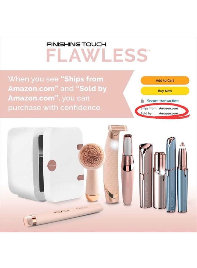 finishing touch قناع وجه حريري خالي من العيوب قابل للغسل ناعم ولطيف على البشرة، وردي، 1 قطعة - Image 4