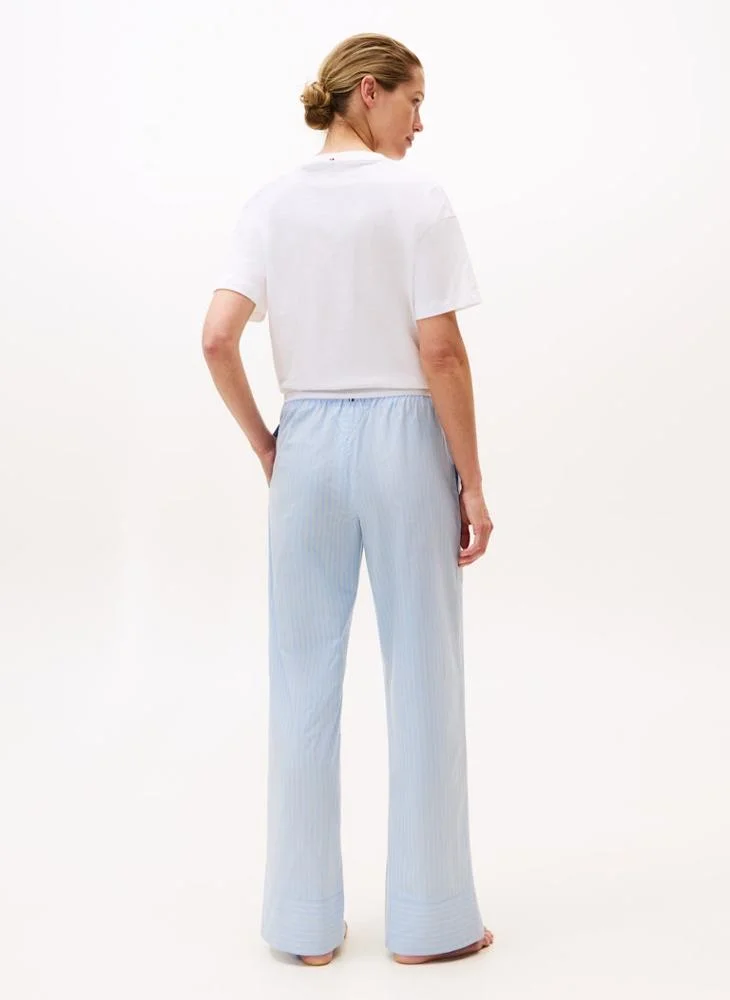 TOMMY HILFIGER Logo Striped Pants