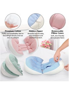 Hihonor Pregnancy Pillow, Maternity Pillow Body Pillow Side Sleeper, Support Waist Sleeping Pillow Back Waist Support Cushion, Washable Cover, Best Pregnant Mom Gift  - Image 5