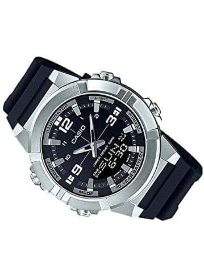 Casio Men's Analog Wrist Watch AMW-870-1AVDF Black - Image 2