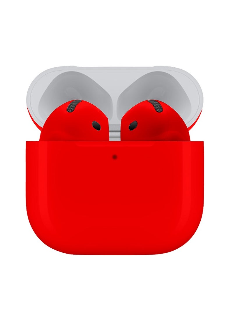 Craft MERLIN CRAFT CUSTOMIZED APPLE AIRPODS 4 RED GLOSSY - Image 1