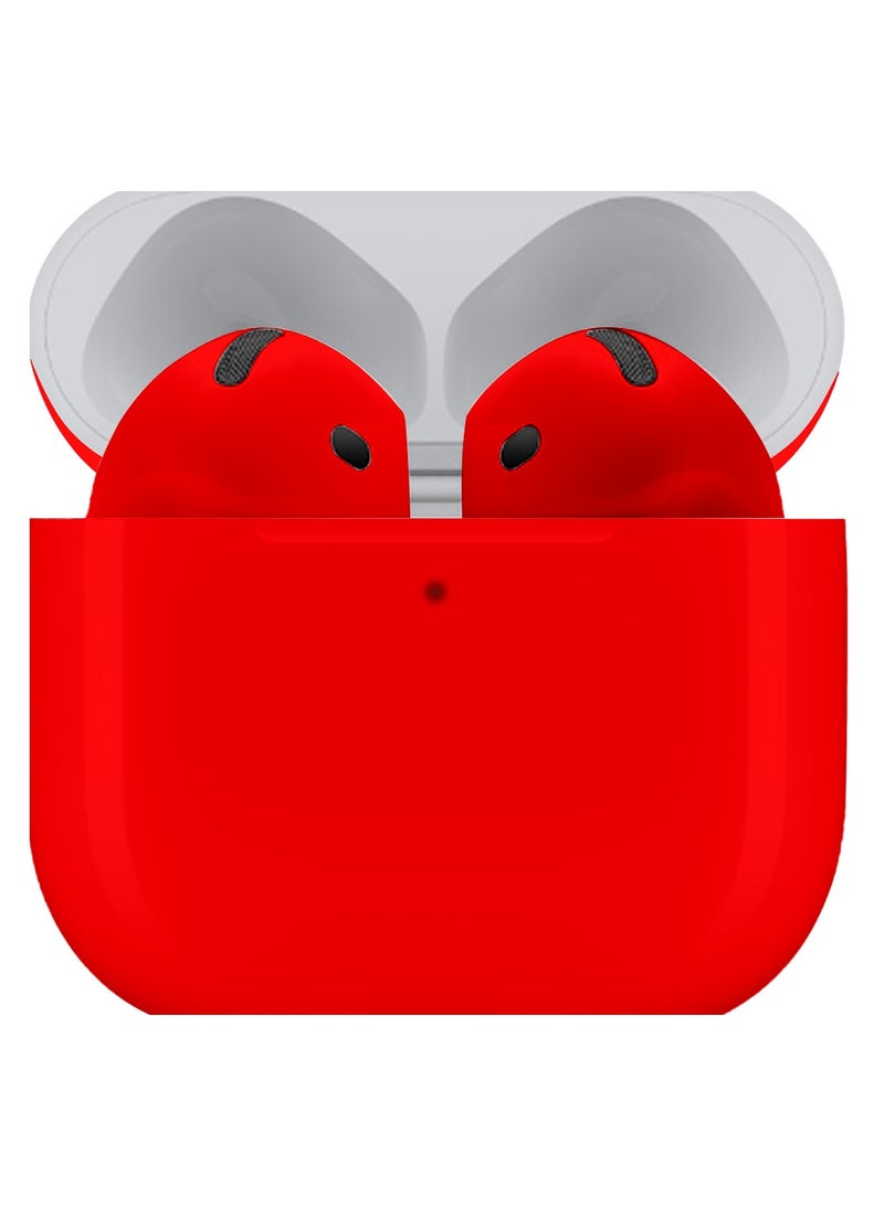 Craft MERLIN CRAFT CUSTOMIZED APPLE AIRPODS 4 RED GLOSSY - Image 2