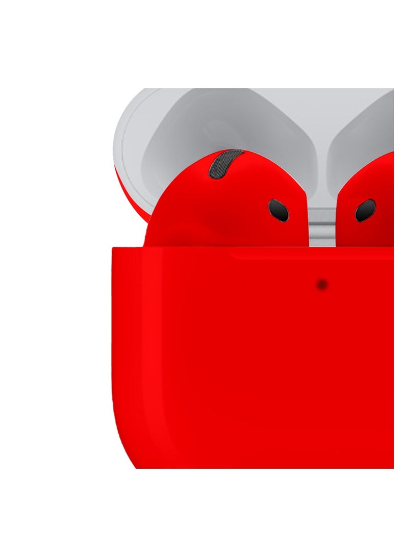 Craft MERLIN CRAFT CUSTOMIZED APPLE AIRPODS 4 RED GLOSSY - Image 3