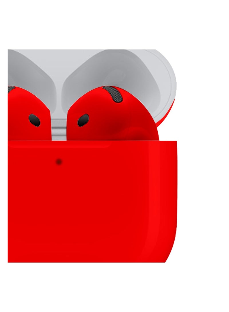 Craft MERLIN CRAFT CUSTOMIZED APPLE AIRPODS 4 RED GLOSSY - Image 4