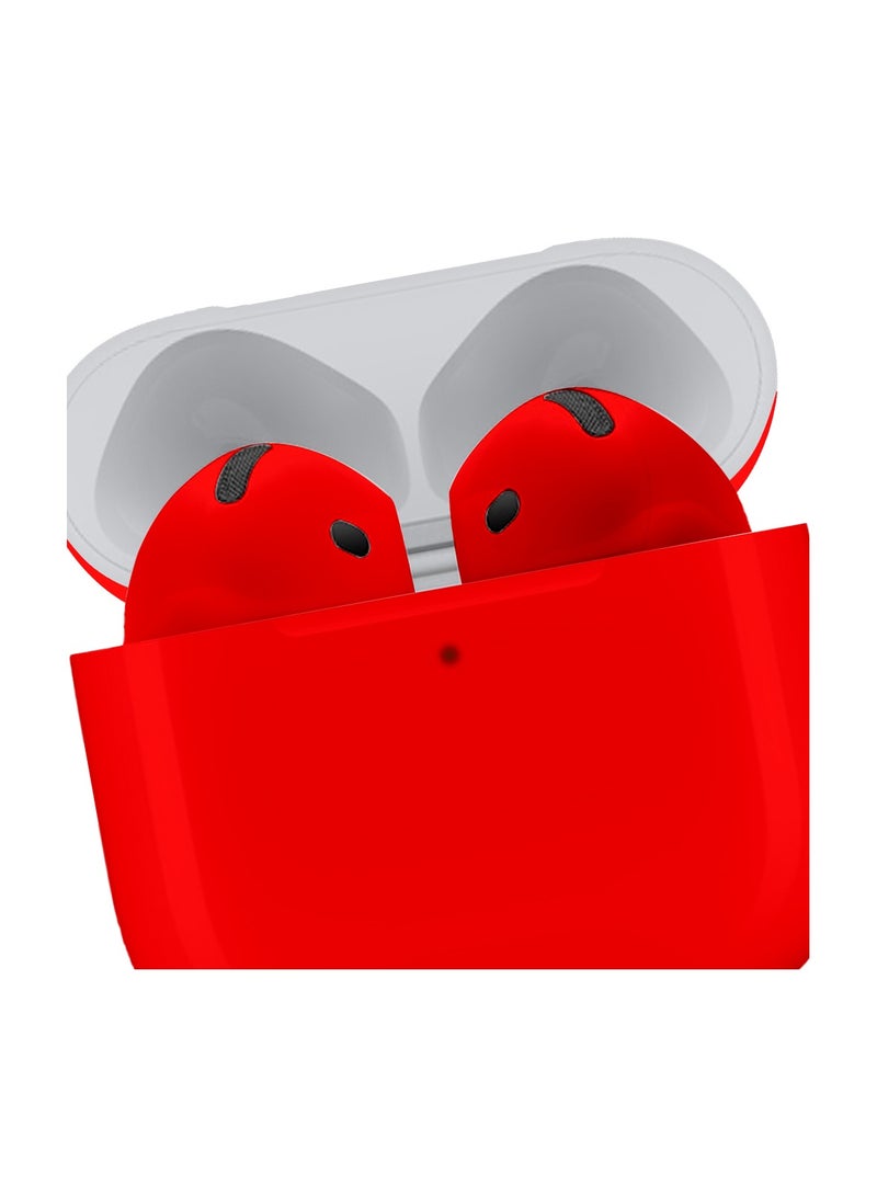 Craft MERLIN CRAFT CUSTOMIZED APPLE AIRPODS 4 RED GLOSSY - Image 5