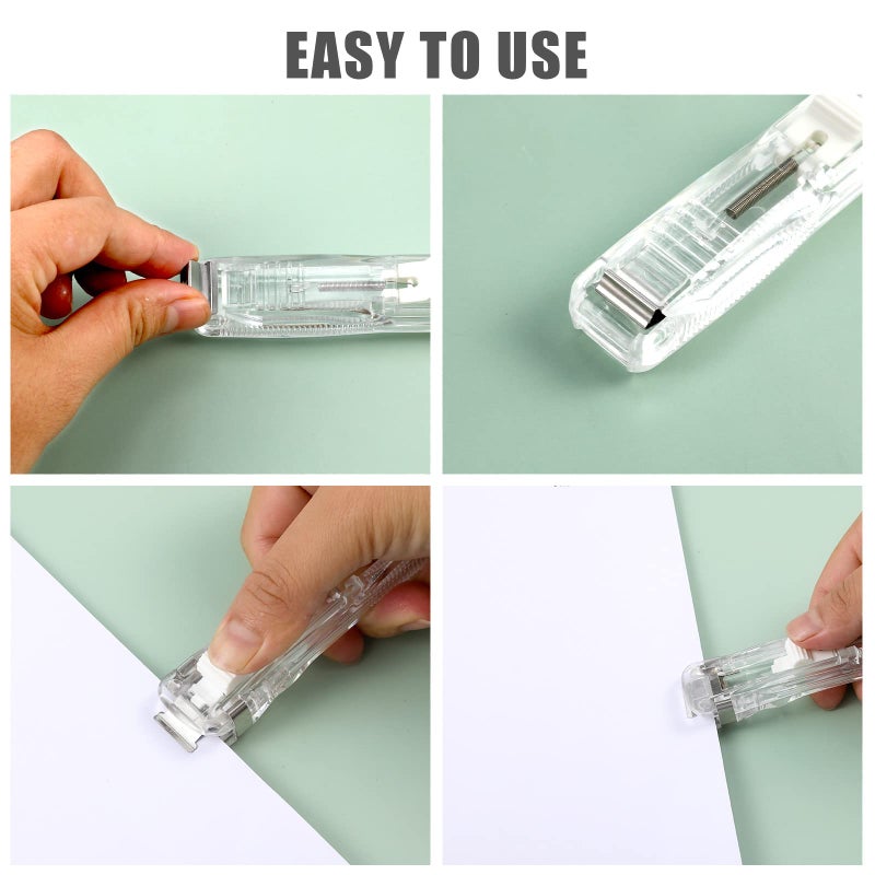 KINBOM 100Pcs Binder Clips Small, Stainless Reusable Steel Refill Clips Paper Clam Clip Work with Clam Clip Dispensers for Fixing Loose Leaf Paper Desk Office Home School (Silver) - Image 4