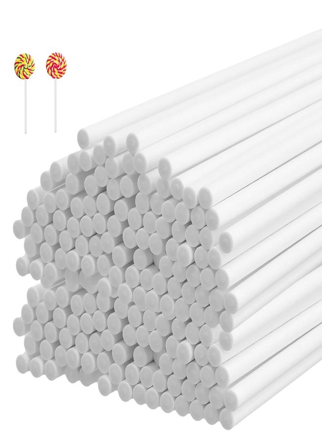 MUKLEI 1500 Pcs Lollipop Sticks, 8 Inch White Paper Candy Sticks, Sucker Stick Cake Topper Sticks for Candy Melt, Dessert, Chocolate - Image 1