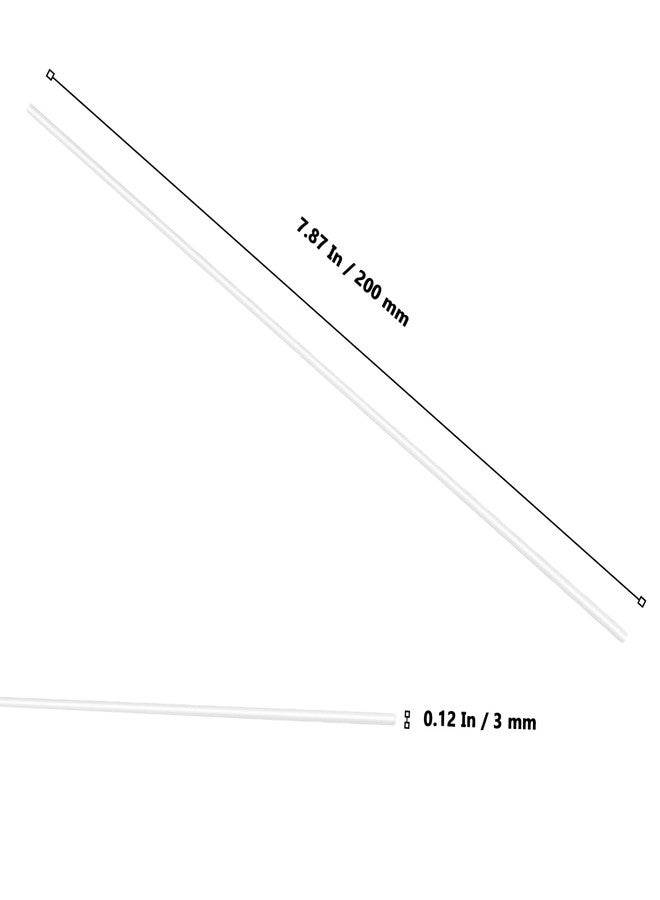 MUKLEI 1500 Pcs Lollipop Sticks, 8 Inch White Paper Candy Sticks, Sucker Stick Cake Topper Sticks for Candy Melt, Dessert, Chocolate - Image 2