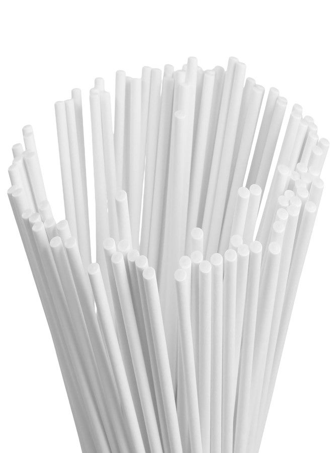 MUKLEI 1500 Pcs Lollipop Sticks, 8 Inch White Paper Candy Sticks, Sucker Stick Cake Topper Sticks for Candy Melt, Dessert, Chocolate - Image 3