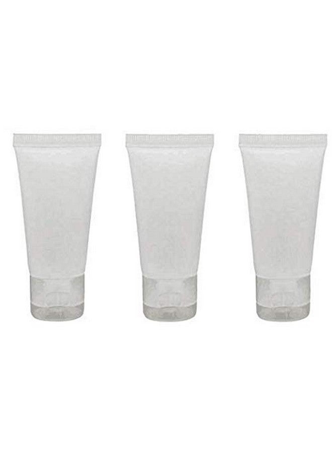 DNHCLL 10Pcs 15Ml Empty Reusable Plastic Empty Travel Cosmetic Soft Tubes Bottle Container With Flip Cap Shower Lotion Cleanser Packing Sample Bottles - Image 1