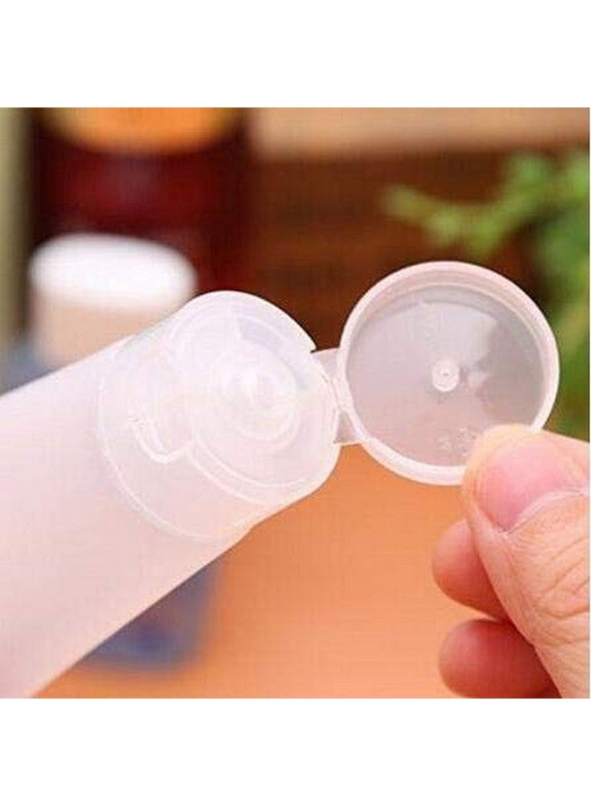 DNHCLL 10Pcs 15Ml Empty Reusable Plastic Empty Travel Cosmetic Soft Tubes Bottle Container With Flip Cap Shower Lotion Cleanser Packing Sample Bottles - Image 3