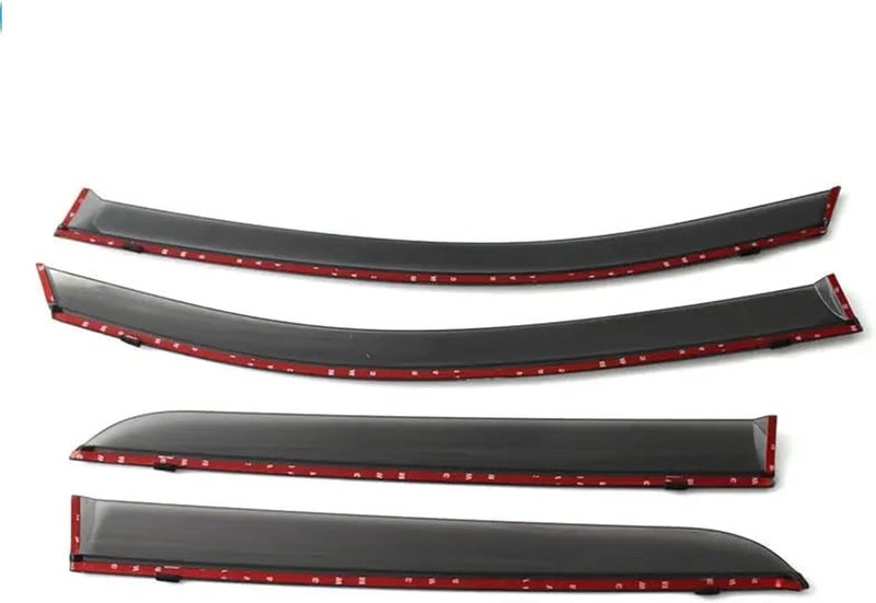 QASULER WeatherShield Window Visors for Toyota VIOS MK1 - Image 3