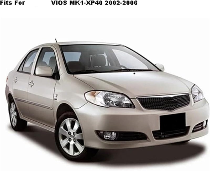 QASULER WeatherShield Window Visors for Toyota VIOS MK1 - Image 2