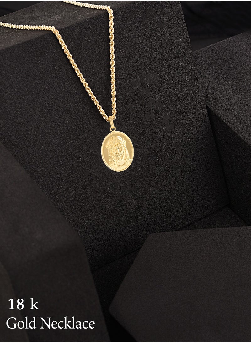 BAFLEH JEWELLERY - 18KT Gold Pendant - A Heavenly Adornment for the Modern - Image 1