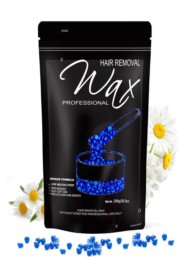 FEAMIRIA 300g Wax Beads - Hard Wax Beads for Brazilian Bikini & Coarse/Stubborn Hair, Wax Beads for Hair Removal At-Home Waxing,Hard Wax Works on Face, Body, Legs (Chamomile) - Image 1