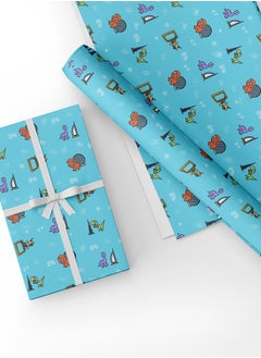 Share the Love UAE Kids Blue Wrapping Paper Pack – 4 Sheets (50 cm x 70 cm Each)  - Image 3