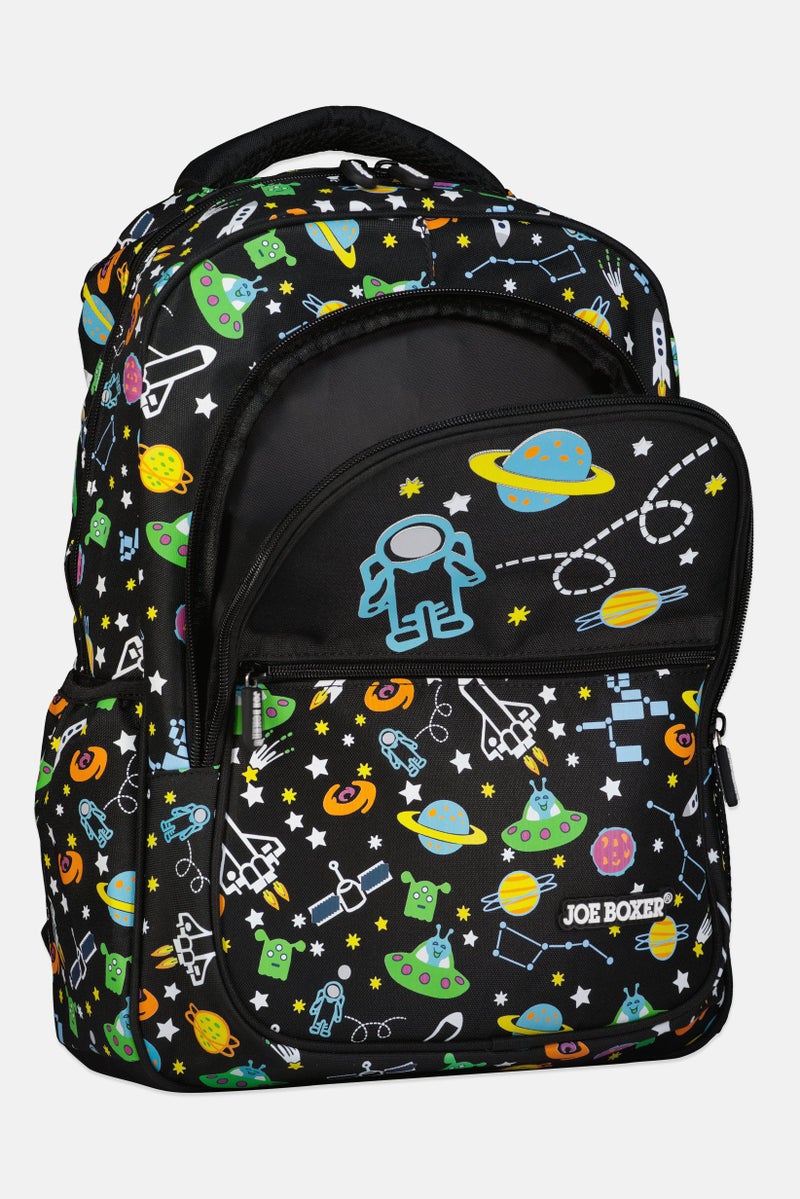Joe Boxer Kids Boy Graphic Print Backpack, Multicolor - Image 3