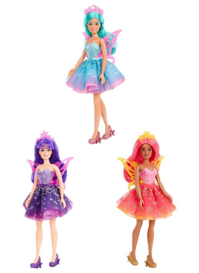 Dream Ella Color Change Surprise Fairies Celestial Series Doll Aria Star Inspired Fairy Fashion Doll With Iridescent Sparkly Wings Tiara & Purple Hair Multicolor (585114) - pzsku/Z0E1DED6EBB91E543D7C7Z/45/_/1688536556/b2d51666-229b-4a82-b18b-aff6e3ef9845