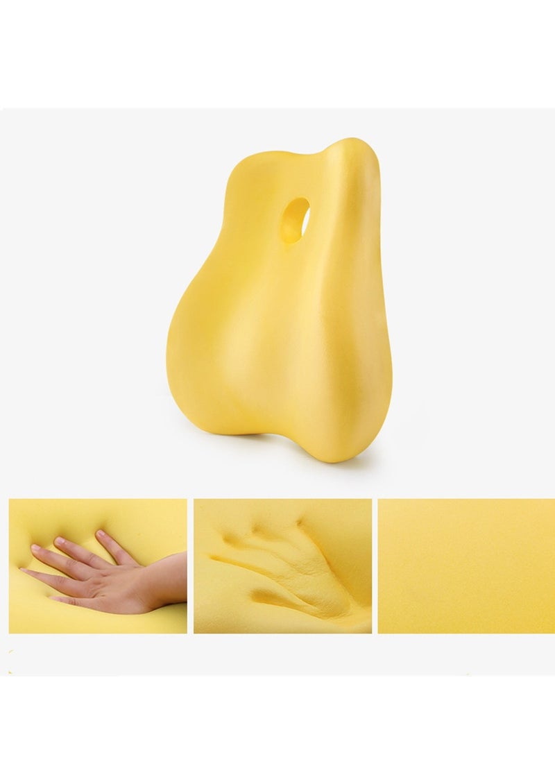 Cushion Office Lumbar Cushion Sedentary Waist Support Pregnancy Waist Pillow Lumbar Cushion Seat Memory Foam Cushion  - Image 4