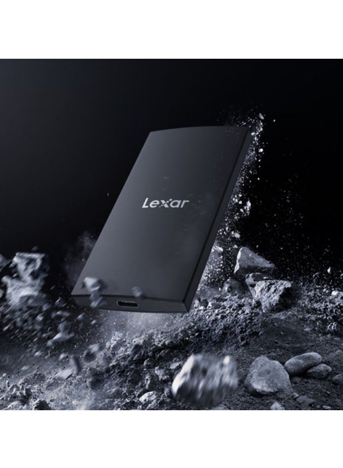 Lexar SL300 1TB Portable External SSD, USB 3.2 Gen 2x2, Up to 1050MB/s Read, Up to 1000MB/s Write (LSL300001T-RNBNG) 1 TB - Image 1
