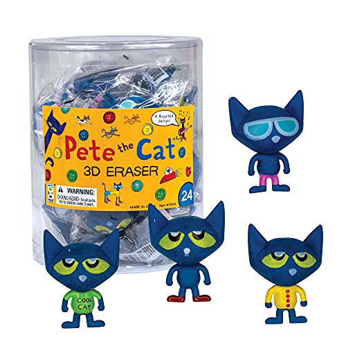 Geddes Raymond Geddes Pete The Cat 3D Eraser (Tub of 24) - Image 3