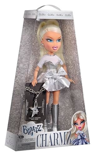 Bratz Charmz Cloe Fashion Doll with Collectible Charm Bracelet - Image 1
