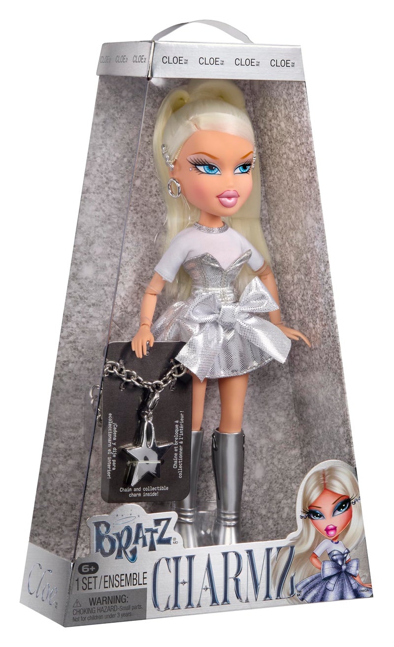 Bratz Charmz Cloe Fashion Doll with Collectible Charm Bracelet - Image 3