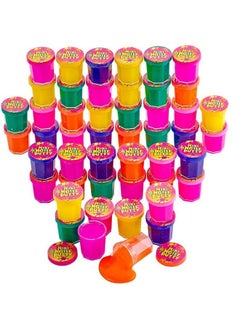 Kicko Mini Noise Putty Toys 48 Slimes Assorted Colors Slime For Kids Sensory & Tactile Stimulation  - Image 1