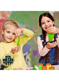 Kicko Mini Noise Putty Toys 48 Slimes Assorted Colors Slime For Kids Sensory & Tactile Stimulation  - Image 3