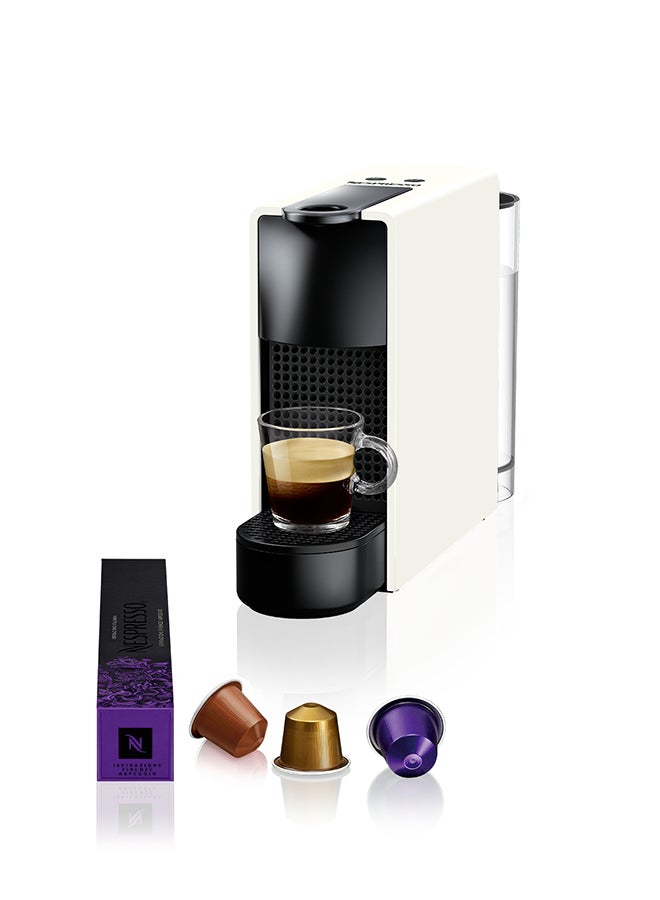 Nespresso Essenza Mini Coffee Machine By Nespresso, White, 0.6L (UAE Version) 0.6 L 1310 W C30-ME-WH-NE2 / C30-EU-WH-NE2 White - Image 1