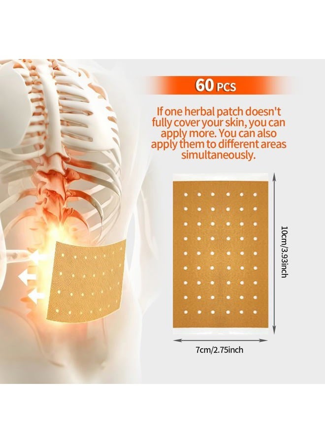 Maebho 60PCS Tiger Patches,Chinese Tiger Back Patch, Ultra Strength Capsicum Heat Patches for Muscle Joint Shoulder Neck Knee Back (3 Packs 20 Each) - Image 4