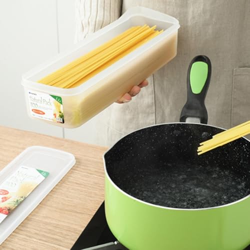 EBIEFLY Snackle Box without Ice Pack,Container with Handle,8 Compartment Divided Bento Boxs,Picnic Essentials Storage Container with Lid & Handle+A 11.4" Length Pasta Box for Outdoor Party,Travel,Refrigerator - Image 5
