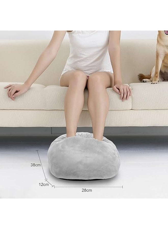 مدفأة قدمين كهربائية USB - حذاء تدفئة مريح ببطانة ناعمة - قابلة للفك والغسيل ومثالية للمنزل والمكتب - Image 2