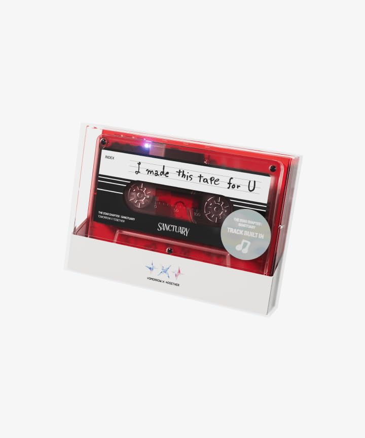 Txt the Star Chapter  Sanctuary 7th Mini Album CASSETTE Tape SPEAKER Ver