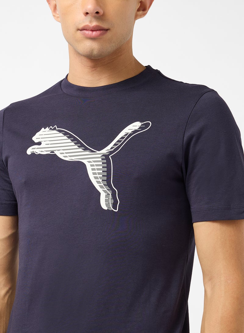 بوما تيشيرت بشعار قطة جرافيك - Image 3