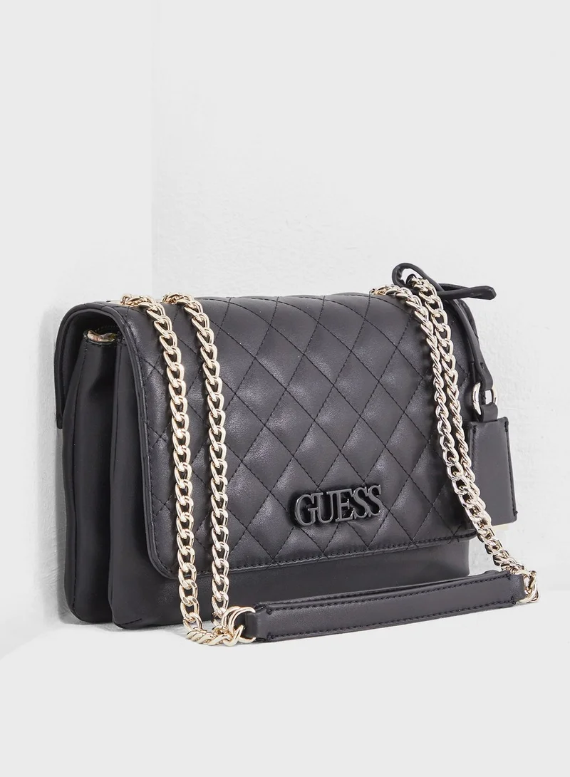 GUESS Elliana Convertible Flap Over Crossbody