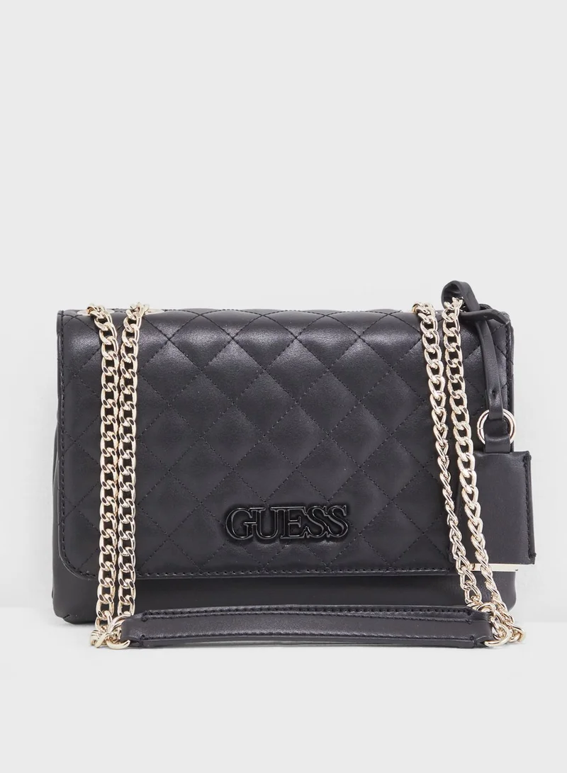 GUESS Elliana Convertible Flap Over Crossbody