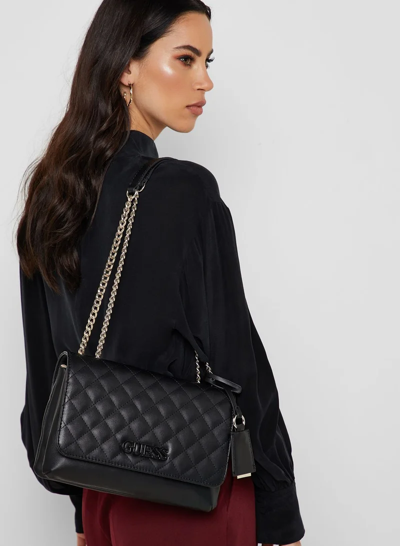 GUESS Elliana Convertible Flap Over Crossbody