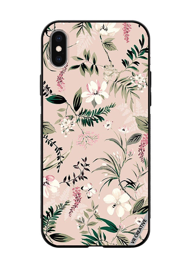 VR CREATIVE Protective Case Cover For Apple iPhone XS Max Whitpi Design Multicolour - Image 1