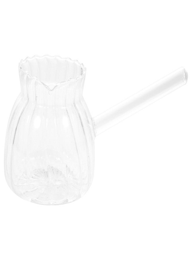 IMIKEYA Milk Cup Turkish Coffee Maker Tea Milk Espresso Creamer Housewarming Butter Melting Pot Beverage Serveware Coffee Pitcher Mug Frother Cup Pull Flower Vintage Glass - Image 1